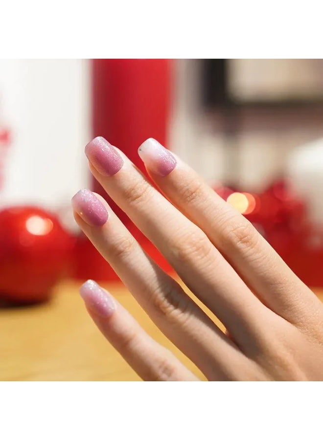 مجموعة كاملة من ملصقات جل الأظافر الممتازة مع معالجة بالأشعة فوق البنفسجية/LED | مجموعة عالية الجودة مع مبرد أظافر، ووسادات تنظيف، وأدوات خشبية، بجودة صالونات التجميل، سهلة الإزالة - Image 4